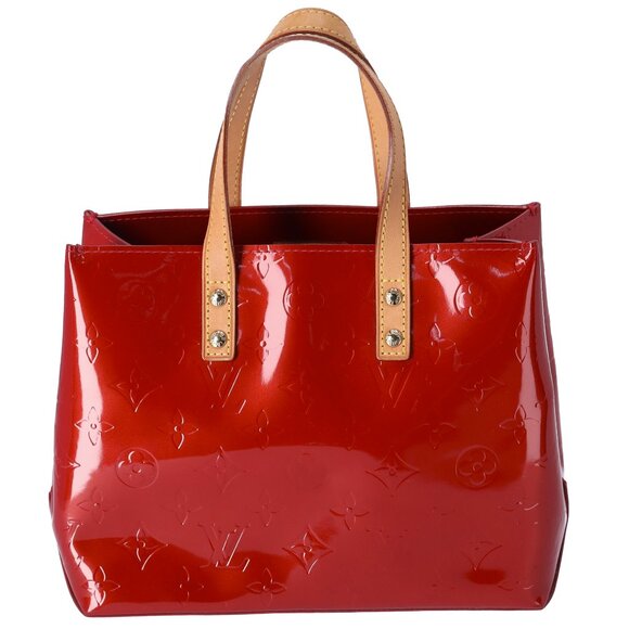 Louis Vuitton Reade PM Monogram Vernis Handbag M91990 Pomme d'Amour - Picture 1 of 9